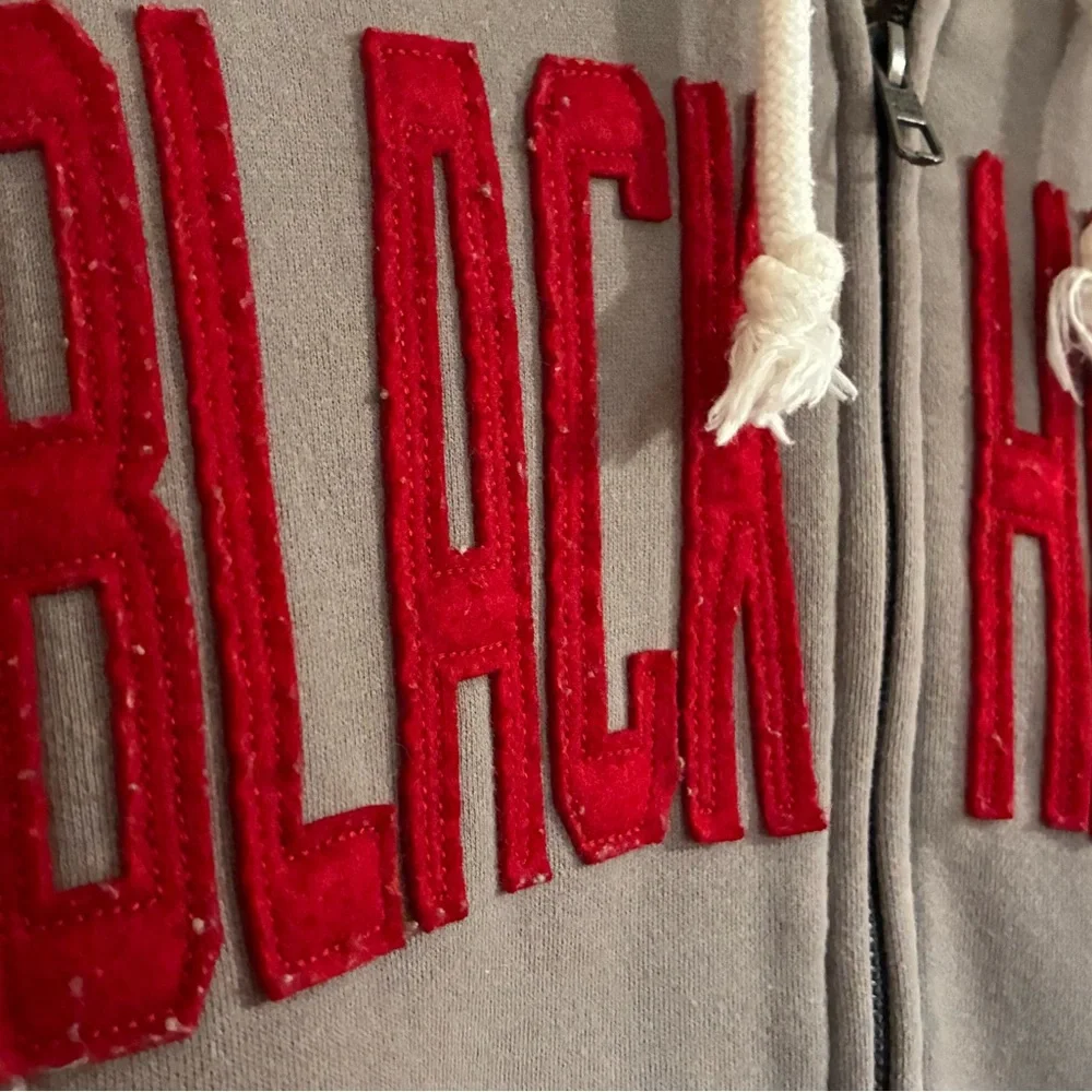 Chicago Blackhawks NHL '47 Brand Mens Zip Hoodie Size Large - Picture 3 of 5